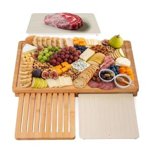 Bamboo Cutting Board Set – 3 Piece Wood Chopping Boards