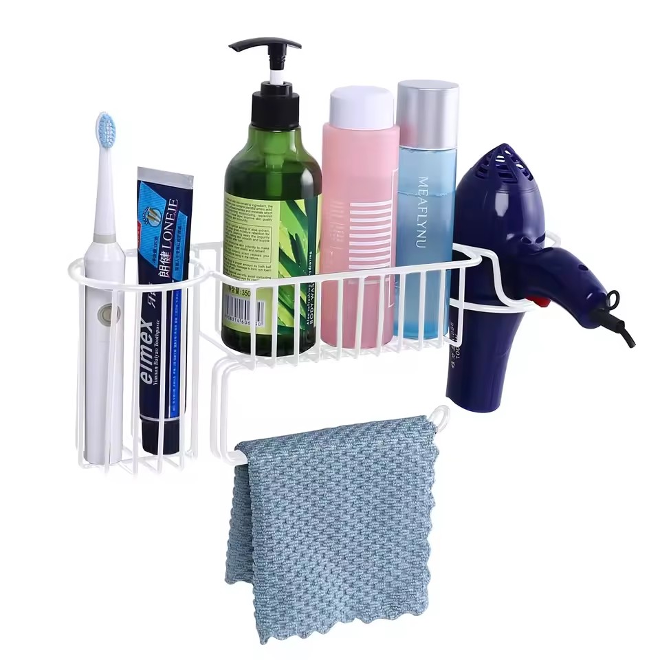 Bathroom Shelf Organizer – 3 Tier Shower Caddy Rack