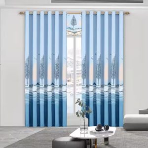 Blackout Curtains – 2 Panels Thermal Insulated Drapes