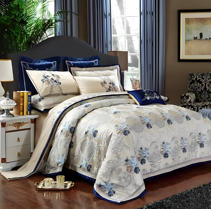 Luxury Bedding Set – 4 Piece Queen Size Duvet Cover