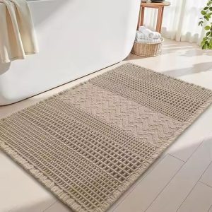 Non-Slip Bath Mat – Memory Foam Bathroom Rug